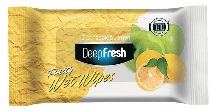 Lemon & Green Apple Wipes